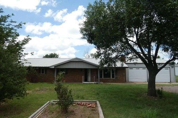 5 Acres of Land with Home for Sale in Indiahoma, Oklahoma