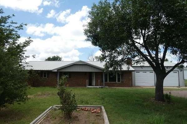 5 Acres of Land with Home for Sale in Indiahoma, Oklahoma