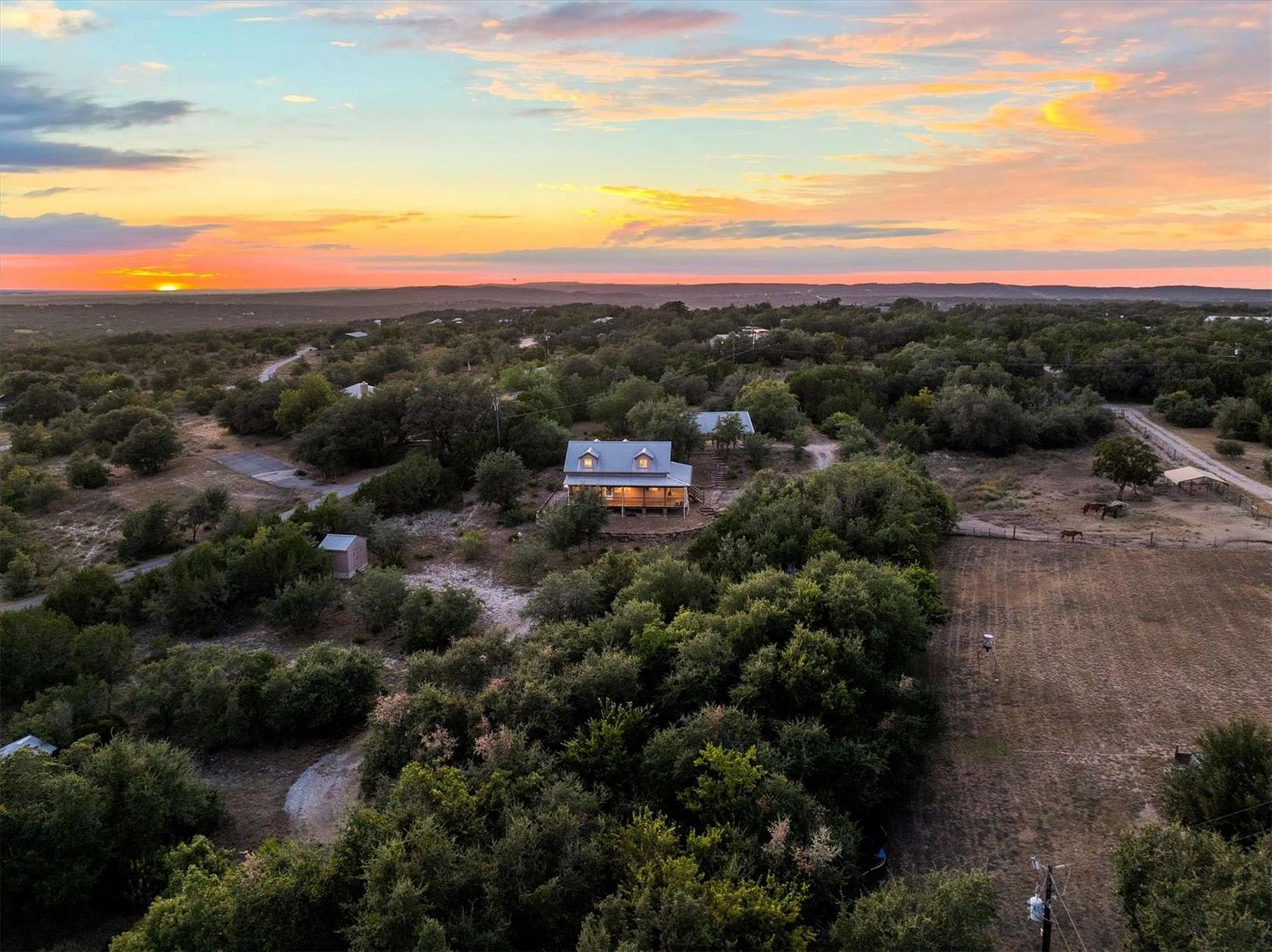 3 Acres of Land with Home for Sale in Spicewood, Texas