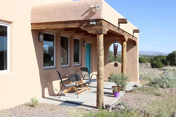 10.2 Acres of Recreational Land with Home for Sale in Magdalena, New Mexico