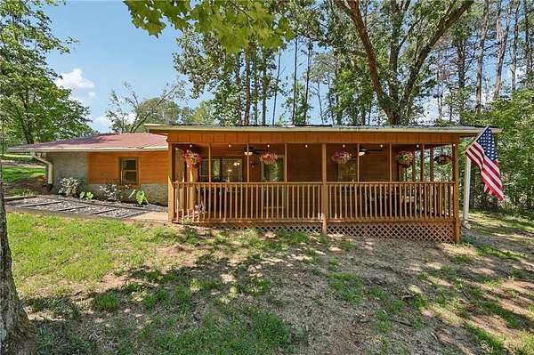 2.23 Acres of Land with Home for Sale in Dawsonville, Georgia