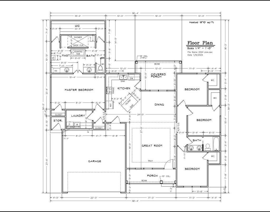 6.24 Acres of Land with Home for Sale in Ray City, Georgia