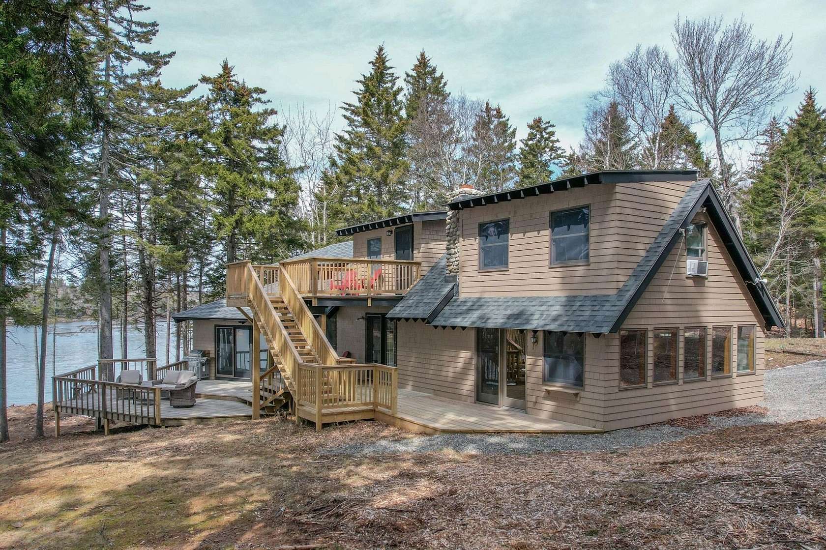 6 Acres of Land with Home for Sale in Steuben, Maine