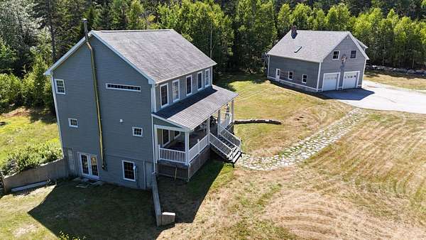 5.28 Acres of Land with Home for Sale in Swans Island, Maine