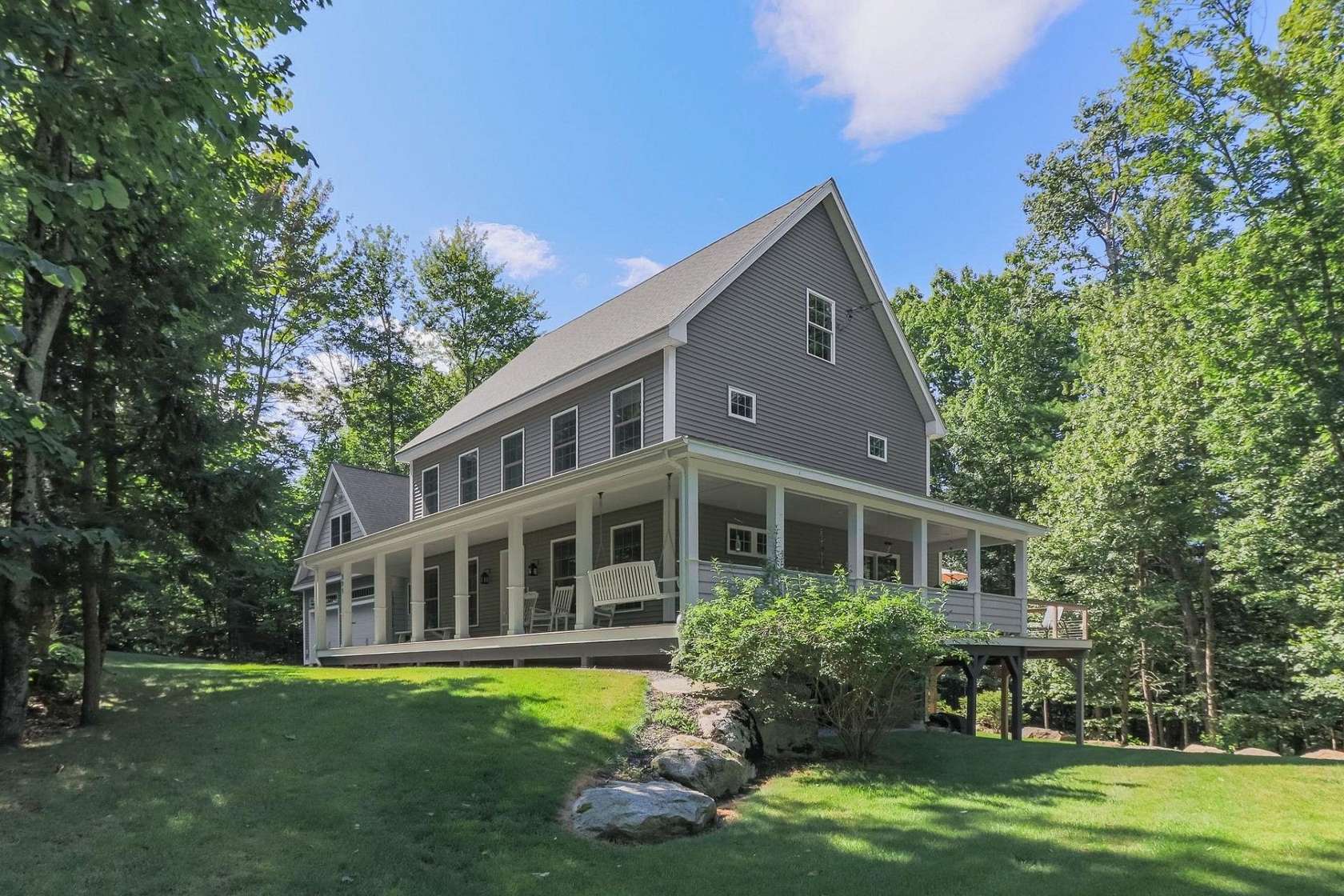 4 Acres of Land with Home for Sale in New Boston, New Hampshire