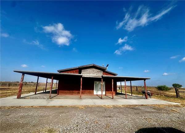 10.7 Acres of Land with Home for Lease in Robstown, Texas