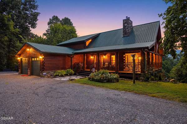 32.7 Acres of Recreational Land with Home for Sale in Seymour, Tennessee