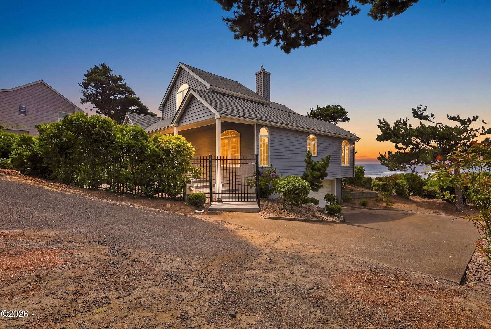 1.52 Acres of Land with Home for Sale in Seal Rock, Oregon