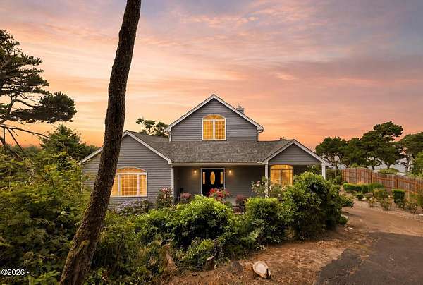 1.52 Acres of Land with Home for Sale in Seal Rock, Oregon