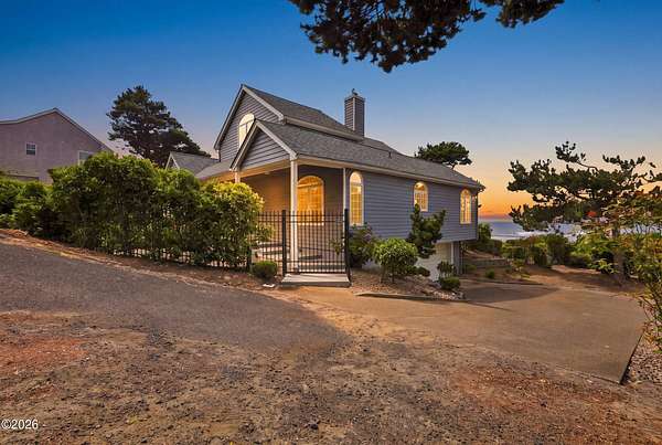 1.52 Acres of Land with Home for Sale in Seal Rock, Oregon
