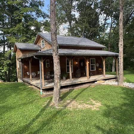 11 Acres of Recreational Land with Home for Sale in Irvine, Kentucky