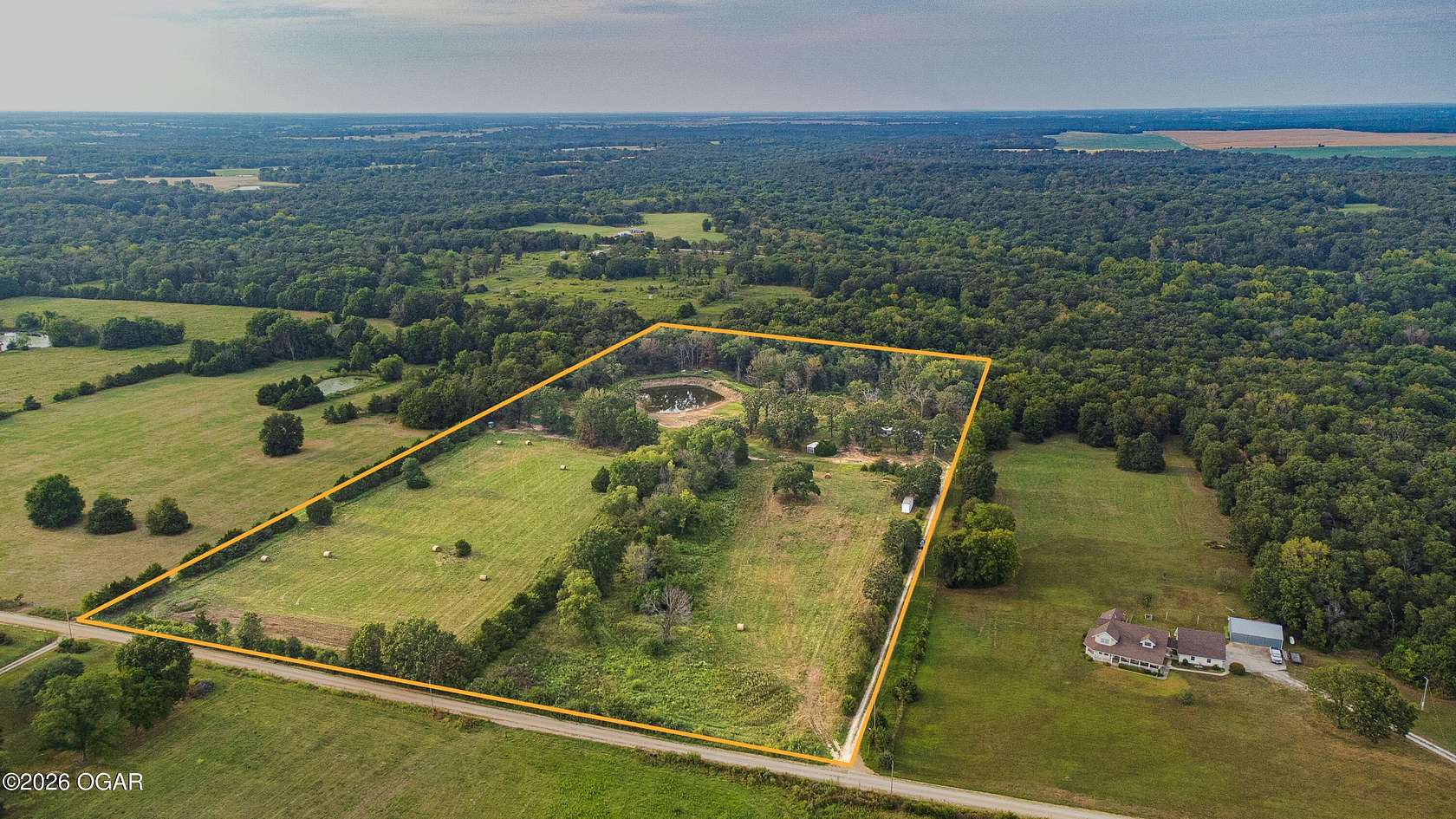 20 Acres of Recreational Land for Sale in Lamar, Missouri