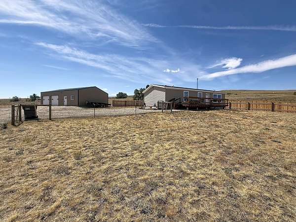 5.53 Acres of Land with Home for Sale in Buffalo, Wyoming