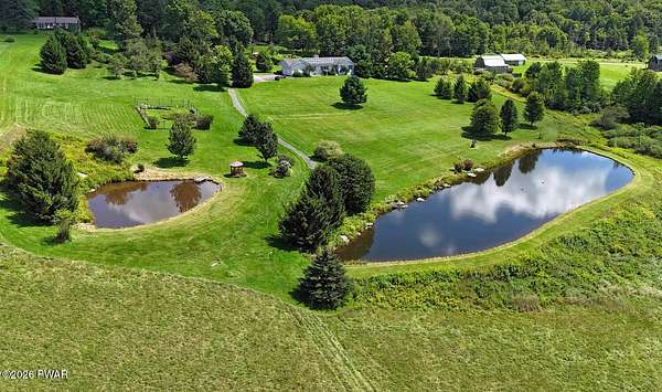 25 Acres of Land with Home for Sale in Damascus, Pennsylvania
