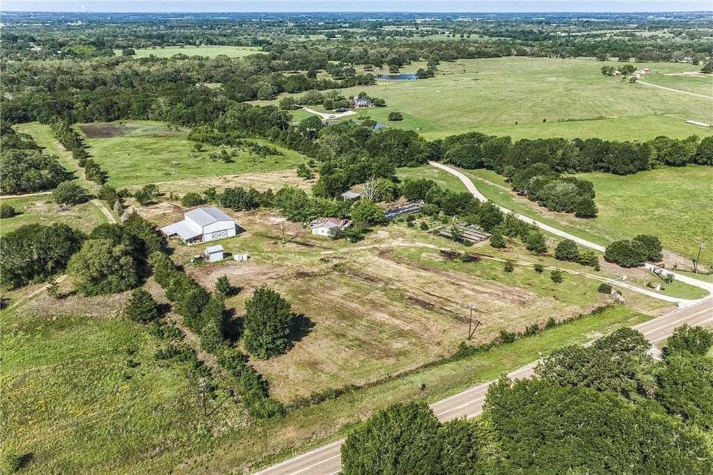 6.52 Acres of Land with Home for Sale in Brenham, Texas