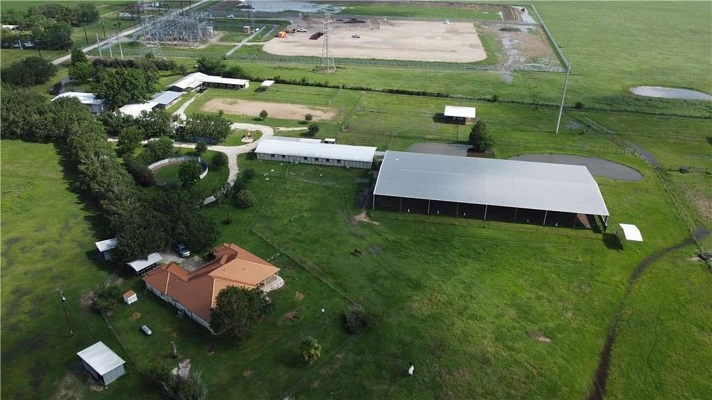 26.5 Acres of Land with Home for Sale in Beasley, Texas