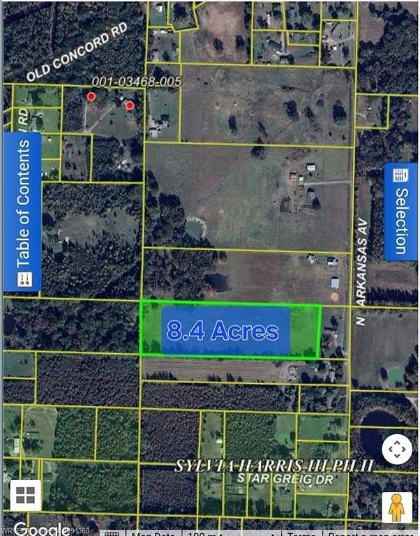 8.49 Acres of Residential Land for Sale in Alma, Arkansas