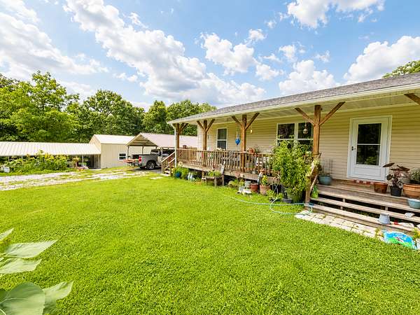 8 Acres of Land with Home for Sale in Squires, Missouri