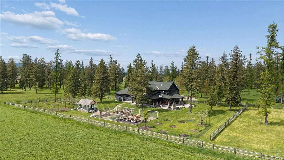 13 Acres of Land with Home for Sale in Whitefish, Montana
