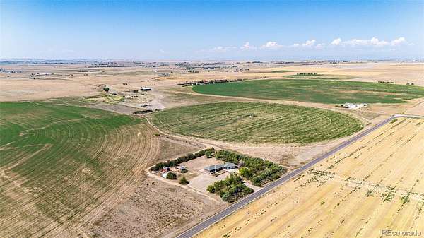 160 Acres of Agricultural Land for Sale in Keenesburg, Colorado