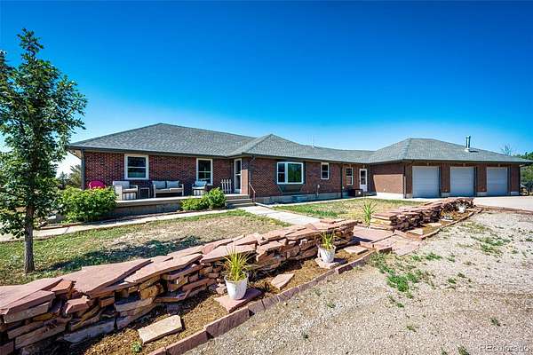 5.59 Acres of Land with Home for Sale in Keenesburg, Colorado