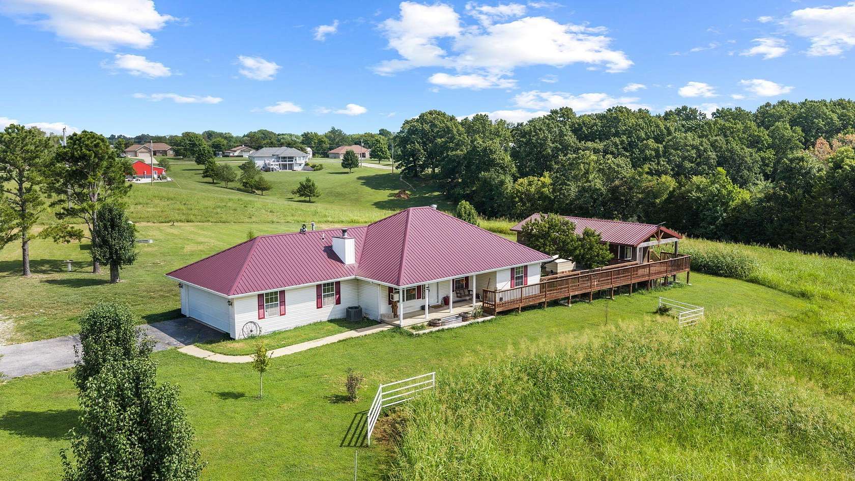 4.55 Acres of Land with Home for Sale in Ozark, Missouri