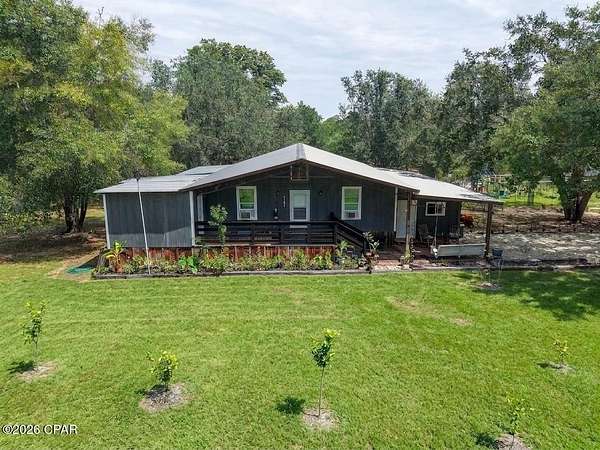 10 Acres of Land with Home for Sale in Alford, Florida