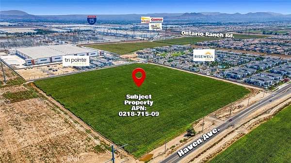 24.2 Acres of Land for Sale in Ontario, California