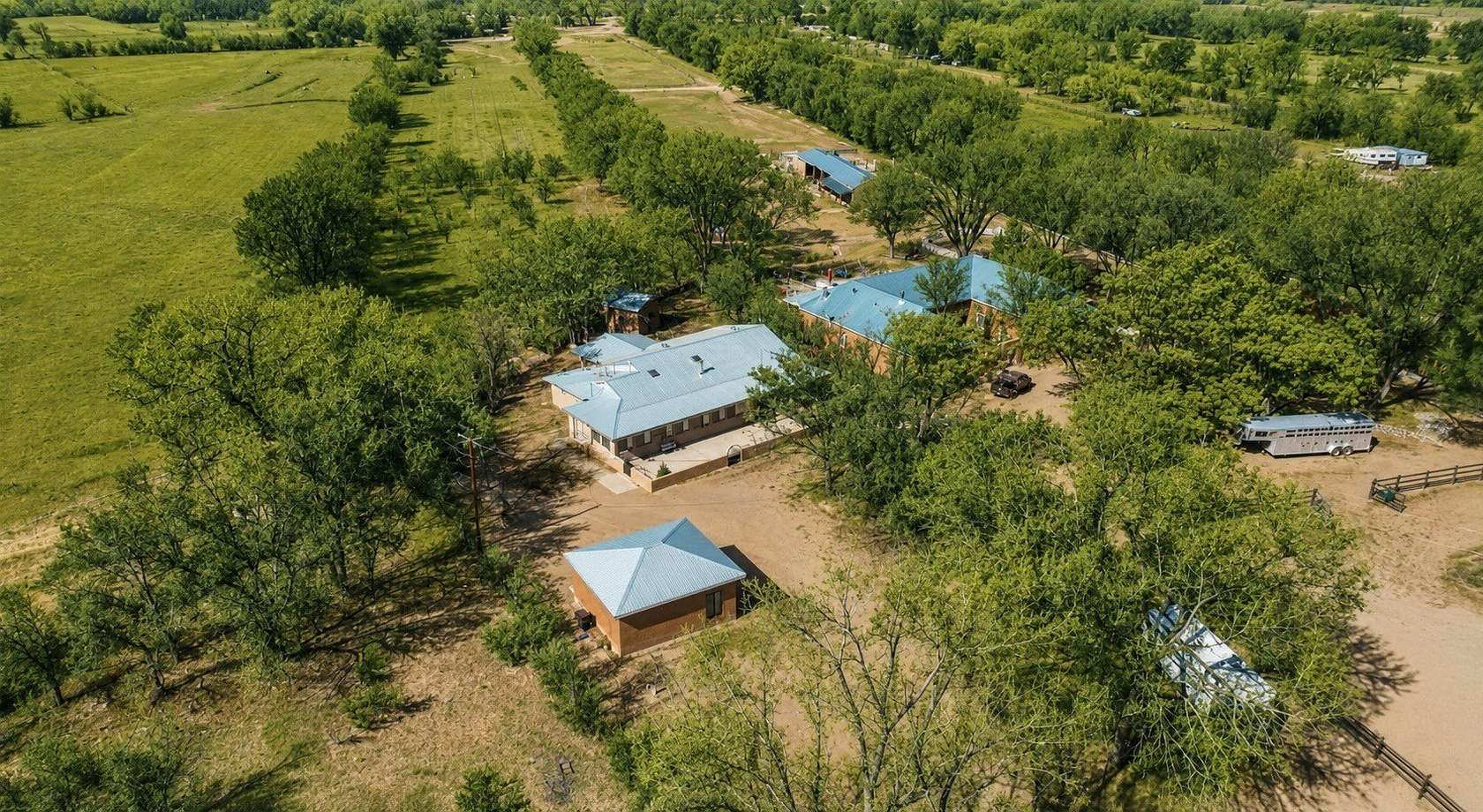 1.83 Acres of Land with Home for Sale in Medanales, New Mexico