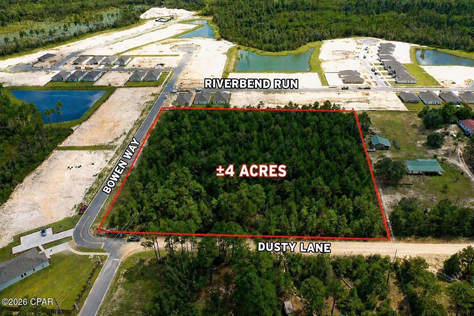 4.6 Acres of Residential Land for Sale in Southport, Florida