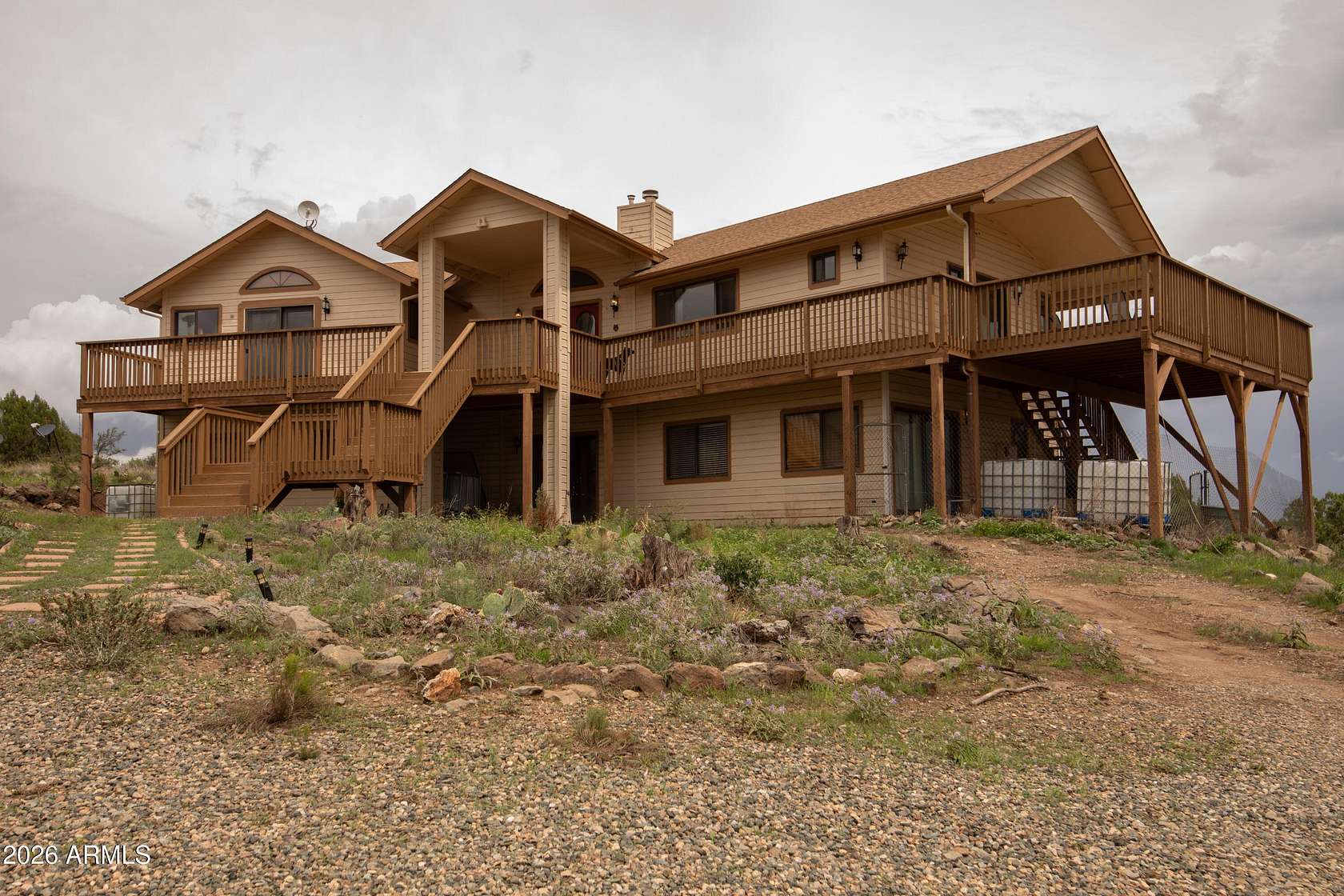 6 Acres of Land with Home for Sale in Prescott, Arizona