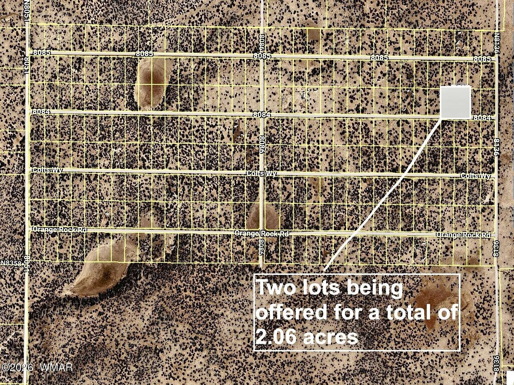 2 Acres of Residential Land for Sale in Concho, Arizona