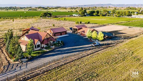 10 Acres of Recreational Land with Home for Sale in Montrose, Colorado