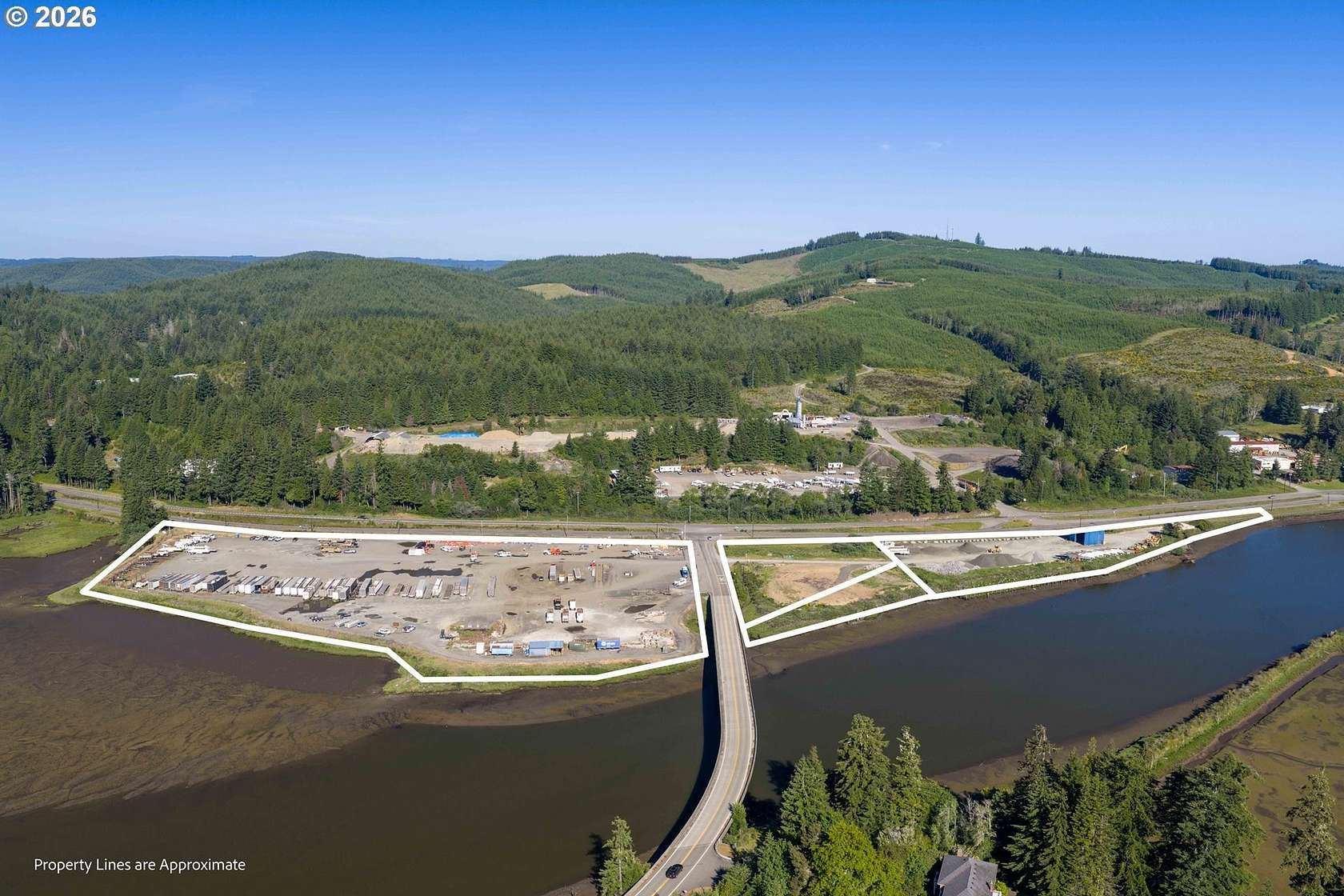 21.5 Acres of Improved Commercial Land for Sale in Coos Bay, Oregon
