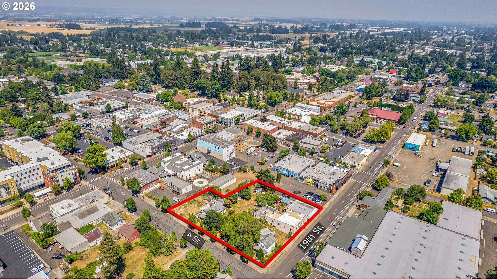 0.99 Acres of Commercial Land for Sale in Forest Grove, Oregon