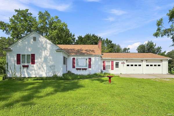 1.58 Acres of Land with Home for Auction in Warsaw, Indiana