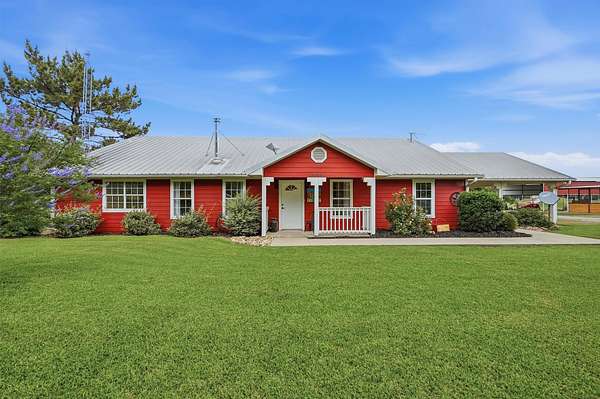 15.4 Acres of Land with Home for Sale in Sadler, Texas