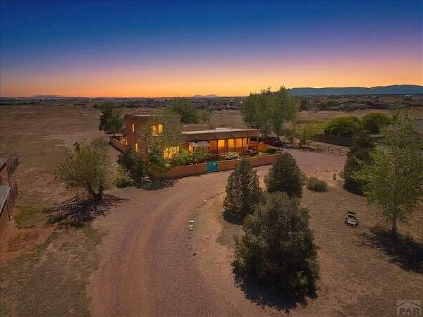 2.12 Acres of Land with Home for Sale in Pueblo West, Colorado