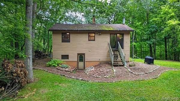 7.45 Acres of Land with Home for Sale in Ortonville, Michigan
