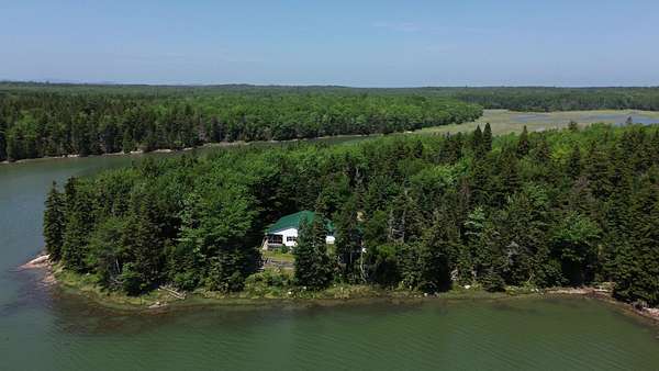 5.54 Acres of Land with Home for Sale in Milbridge, Maine