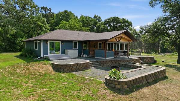 6.53 Acres of Land with Home for Sale in Chetek, Wisconsin