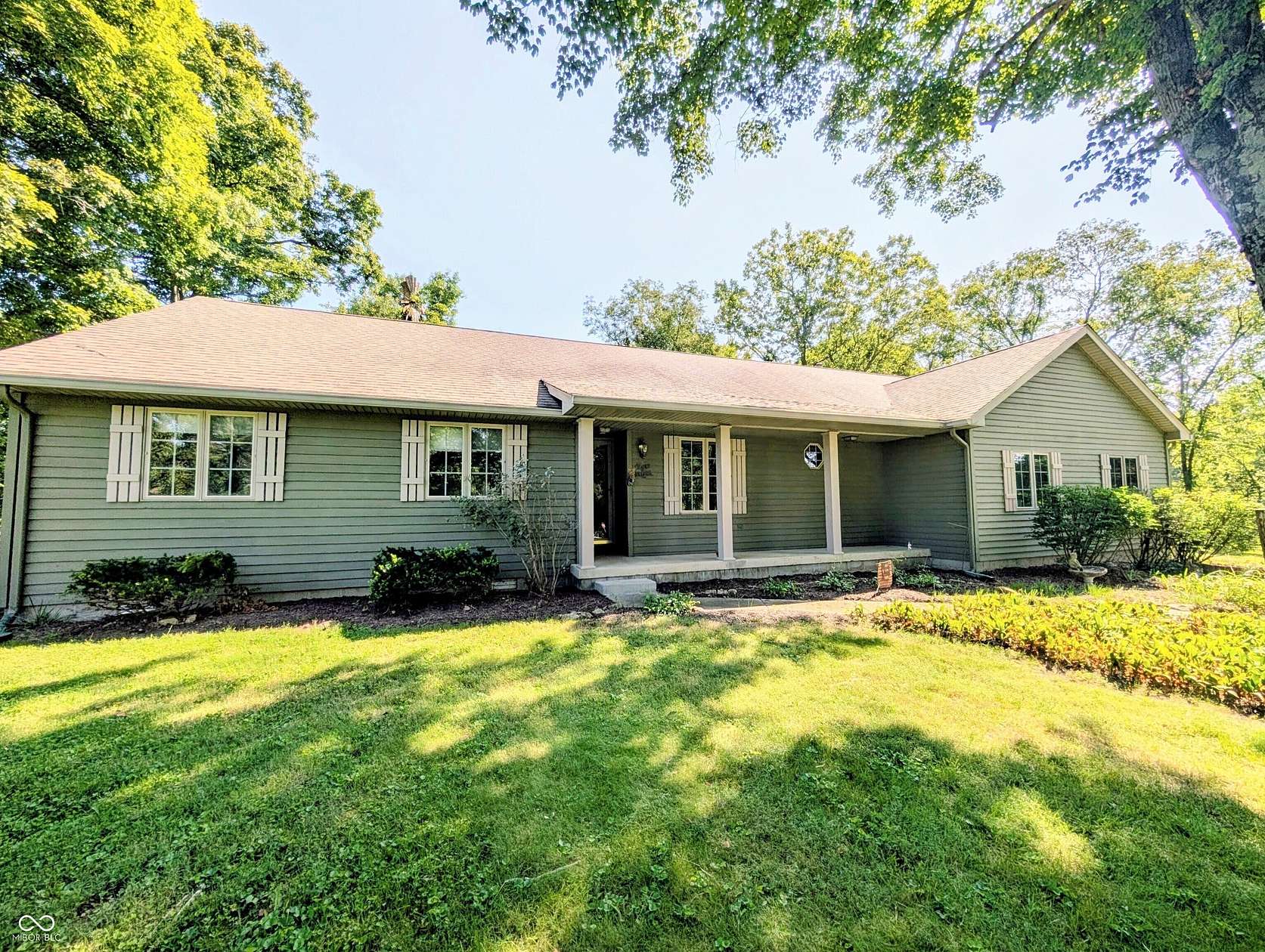 1.89 Acres of Land with Home for Sale in Hope, Indiana