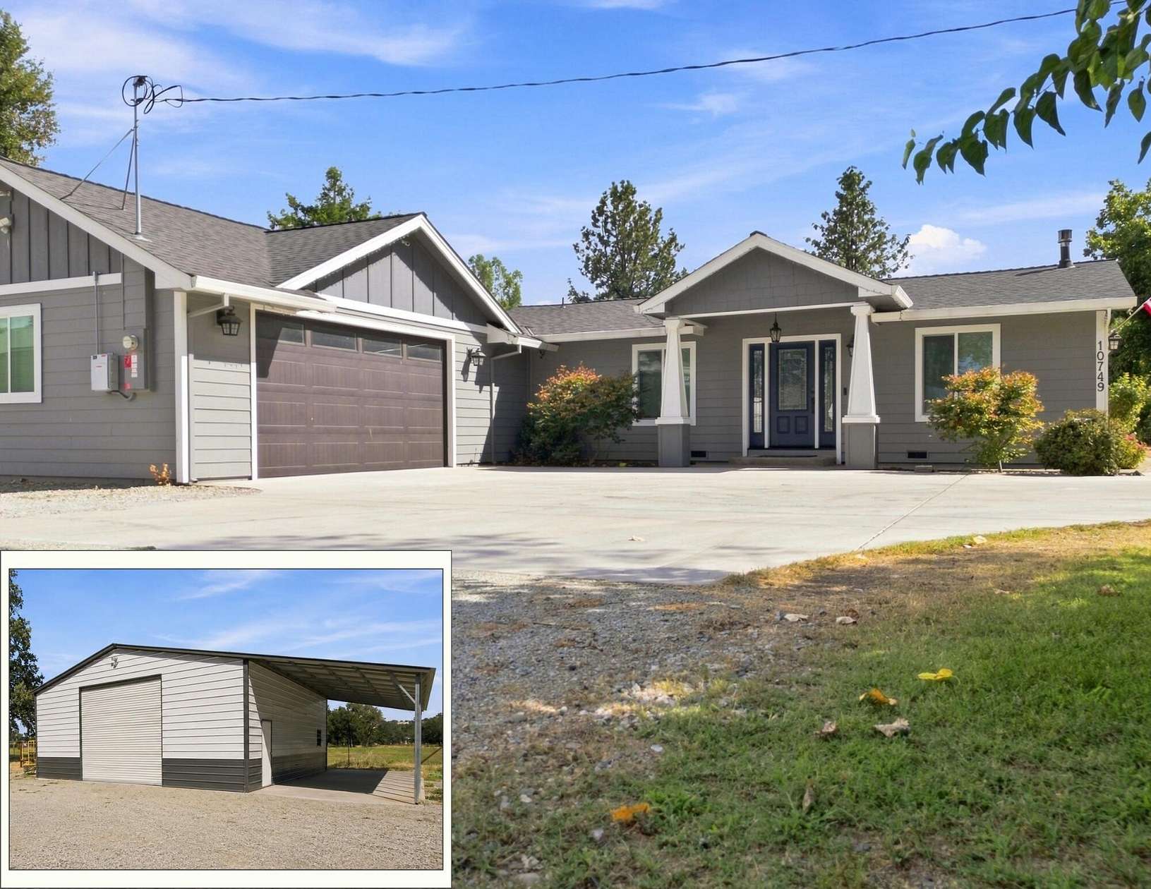 6.2 Acres of Land with Home for Sale in Palo Cedro, California