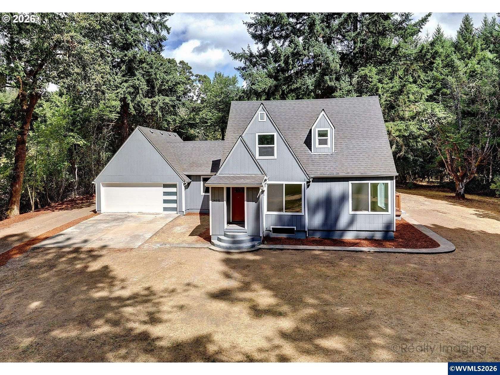 5.13 Acres of Land with Home for Sale in Monroe, Oregon