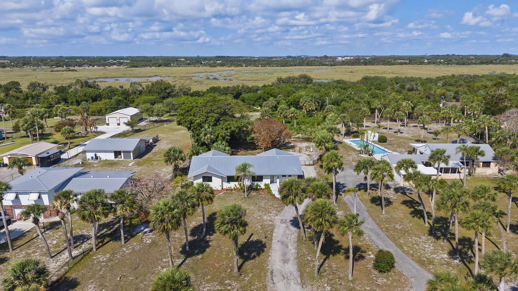 2 Acres of Land with Home for Lease in Fort Pierce, Florida