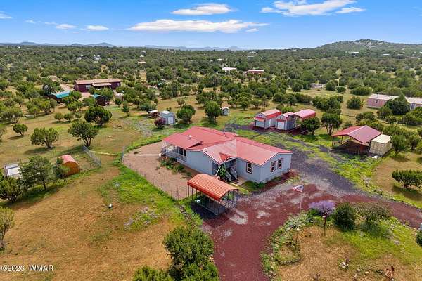 3.5 Acres of Land with Home for Sale in Concho, Arizona