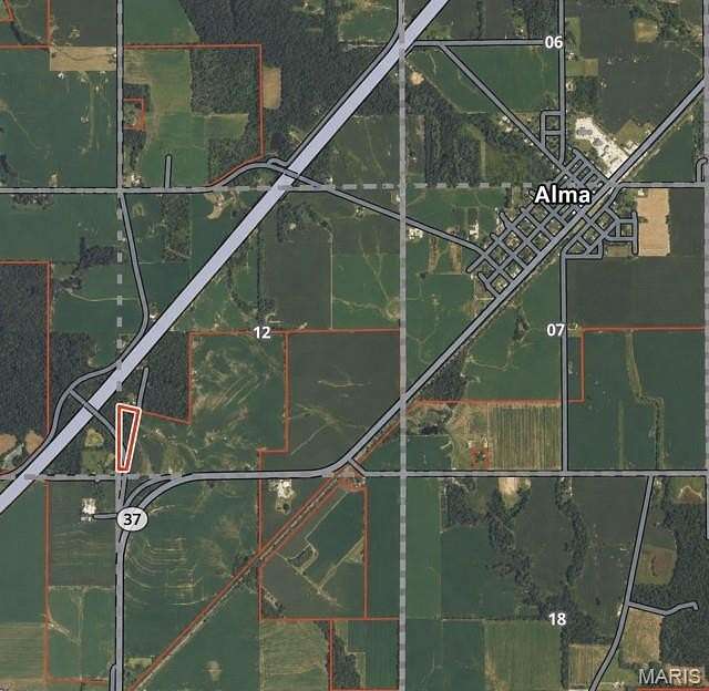 4.24 Acres of Land for Sale in Alma, Illinois