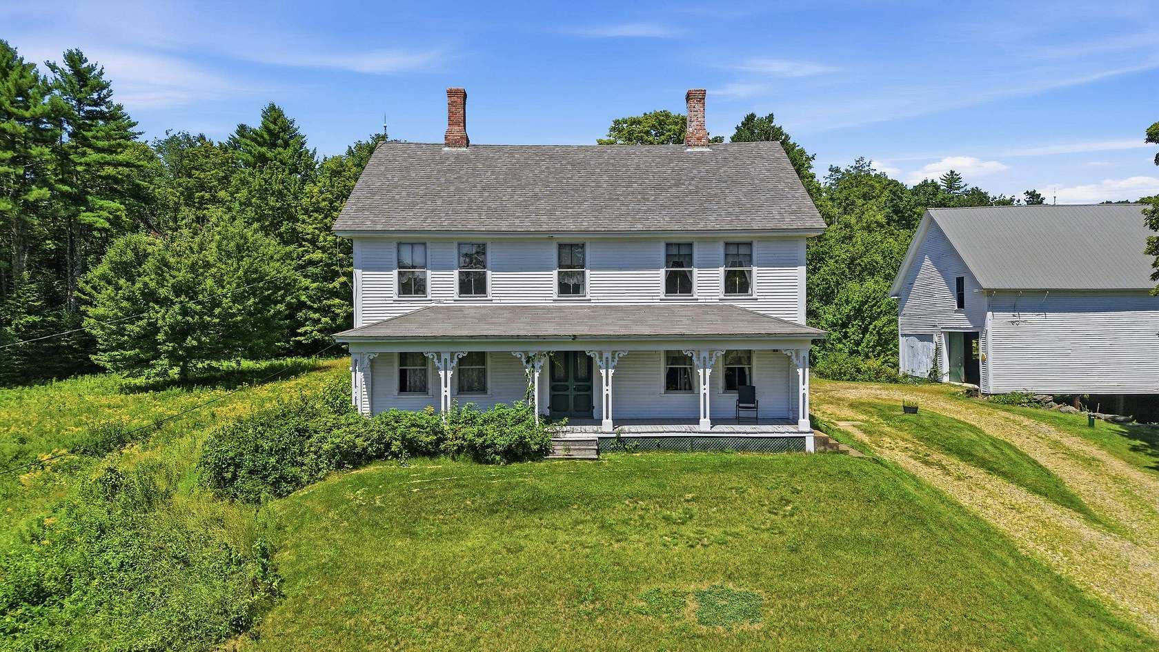 43.3 Acres of Land with Home for Sale in Canterbury, New Hampshire