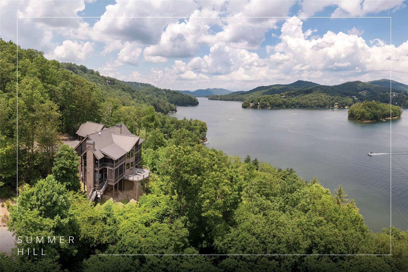 6.35 Acres of Land with Home for Sale in Cullowhee, North Carolina