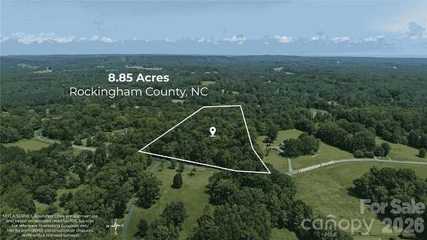 8.85 Acres of Residential Land for Sale in Stoneville, North Carolina